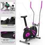 We R Sports 2-in-1 Elliptical & Exercise Bike