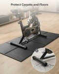 UREVO Foldable Treadmill and Exercise Mat