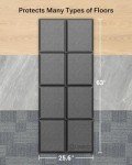 UREVO Foldable Treadmill and Exercise Mat