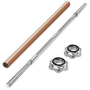 Amonax 4ft Straight Barbell with Spinlock