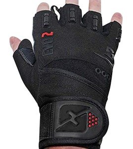 ONLYO Weightlifting Gloves with Wrist Wrap Support