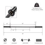 5 Ft Olympic Barbell for Home Gym Fitness