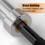 Olympic Barbell for Strength Training - 7ft/6ft/5ft