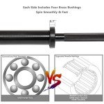 5 Ft Olympic Barbell for Home Gym Fitness