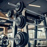 Amonax 4ft Straight Barbell with Spinlock