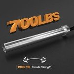 Olympic Barbell for Strength Training - 7ft/6ft/5ft
