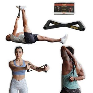 Iso-Bow Portable Isometric Exercise Strap for Home Fitness