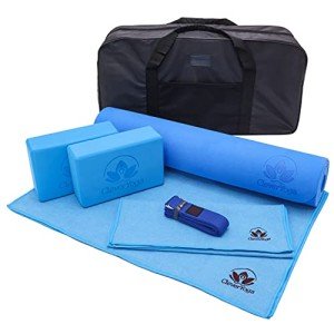 7-Piece Yoga Essentials Kit for Beginners
