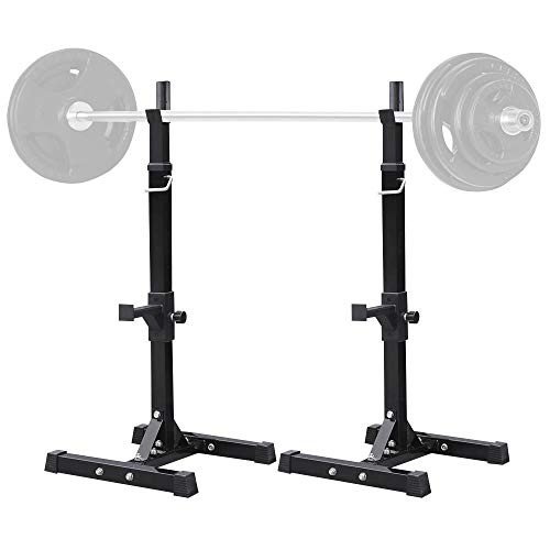 Adjustable Barbell Rack for Home Gym Fitness