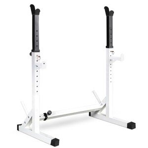 Adjustable Squat Rack & Dip Station for Home Gym
