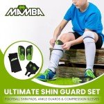 MAMBA Ultimate Shin Guard Set for Football