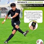 MAMBA Ultimate Shin Guard Set for Football
