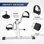 Lavieva Mini Pedal Exercise Bike for Home Fitness