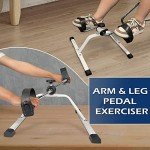 Lavieva Mini Pedal Exercise Bike for Home Fitness