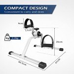 Lavieva Mini Pedal Exercise Bike for Home Fitness