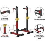 Adjustable Multi-Function Squat Rack for Home Gym