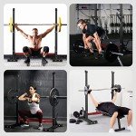 Holleyweb Adjustable Squat and Bench Press Rack