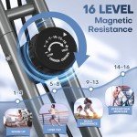 Folding Exercise Bike with 16 Resistance Levels