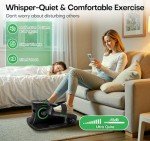 Under Desk Elliptical Machine with Remote Control