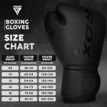 RDX Pro Training Boxing Gloves for MMA & Kickboxing