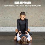 Kids' Full Sleeve Compression Rash Guards - Black