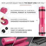 Barbell Pad Set with Straps for Weightlifting