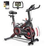 Toputure Magnetic Resistance Indoor Exercise Bike
