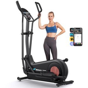 MERACH Self-Generating Quiet Elliptical Cross Trainer