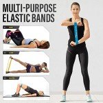 PORTENTUM Skin-Friendly Resistance Bands Set of 6