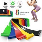 Set of 5 Resistance Bands for Strength Training