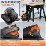 Mini Elliptical Bike with LED Display & Remote