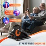 Mini Elliptical Bike with LED Display & Remote