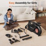 MERACH Self-Generating Quiet Elliptical Cross Trainer