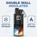 IRON °FLASK Vacuum Insulated Sports Water Bottle