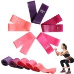 SHUBEIEUMI Resistance Bands Set - 5 Strength Levels