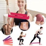 SHUBEIEUMI Resistance Bands Set - 5 Strength Levels
