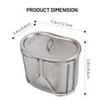 DAYOLY Stainless Steel Portable Water Bottle Kettle