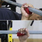 Barbell Bench Press Grips and Weightlifting Pads