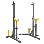Adjustable Squat Rack for Home Gym Workouts