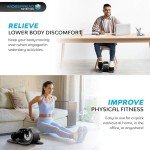 Portable Under Desk Elliptical for Home Fitness