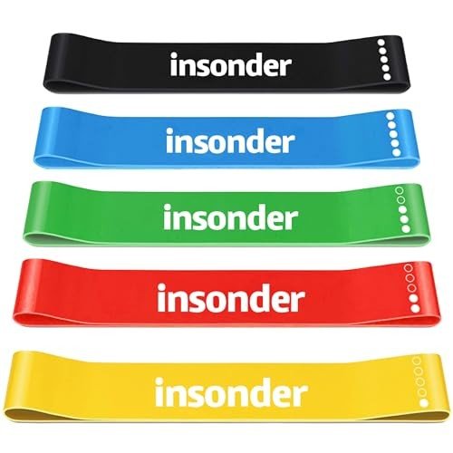 Insonder Resistance Bands Set with Workout Guide