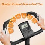 Botifly Foldable Exercise Bike with Heart Rate Monitor