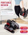 Quiet Under Desk Elliptical Machine for Leg Exercise