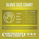 Sugar Skull Women's Workout Gloves - Pink & Yellow