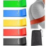 5-Piece Elastic Resistance Bands Set for Strength Training