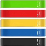 XYvee Set of 5 Resistance Bands for Home Workouts