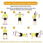 XYvee Set of 5 Resistance Bands for Home Workouts