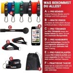 Red Rab Resistance Bands Set for Home Workouts