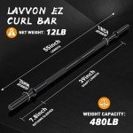 55" Standard Weight Lifting Barbell for Home Use