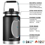 AOZEX 1 Gallon Insulated Stainless Steel Water Bottle